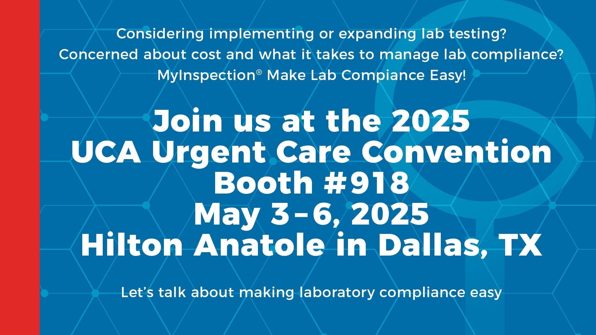 Considering Implementing or Expanding Laboratory Testing at Your Urgent Care Facility? - MyInspection®